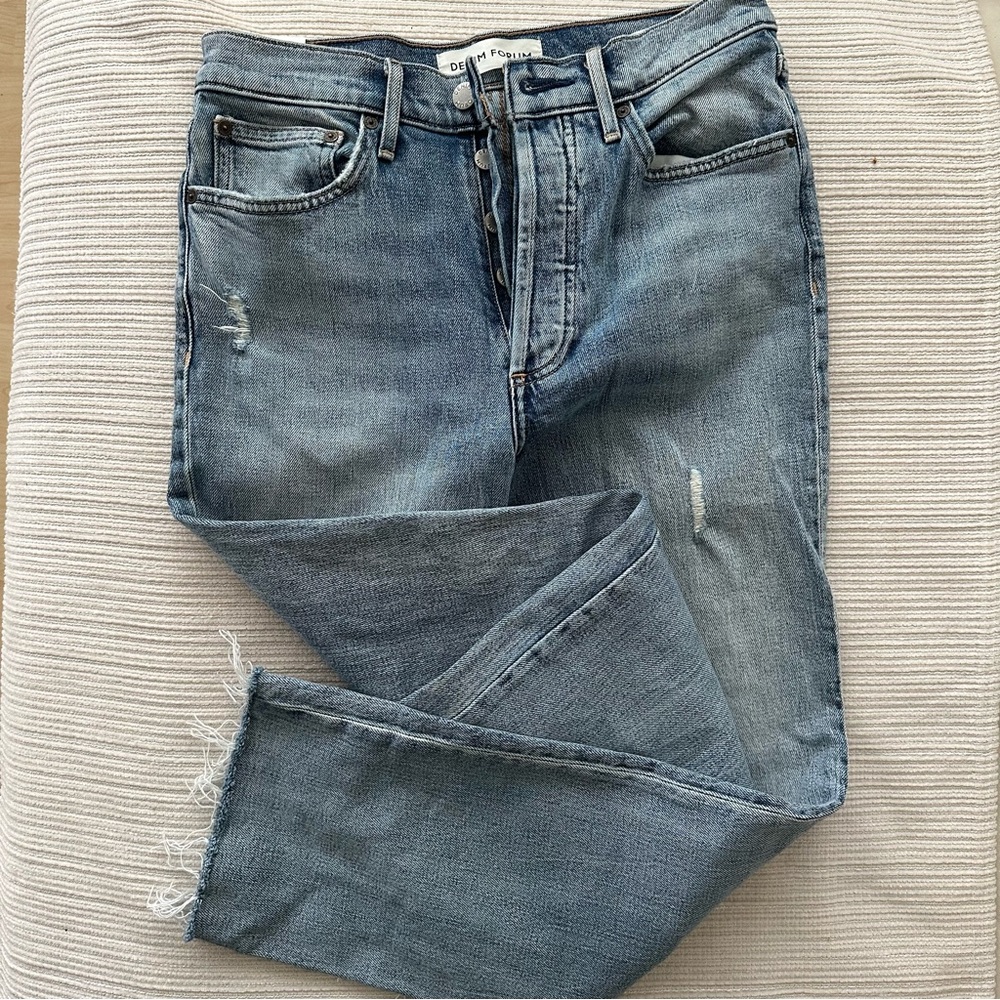 Denim forum Arlo straight leg jeans